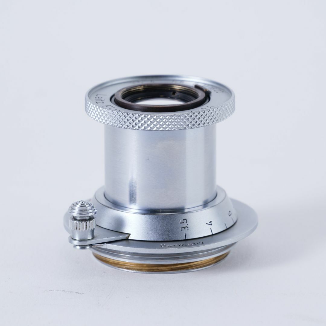 美品！赤エルマー！Red Scale Elmar 50mm オールドレンズ 赤エルマー