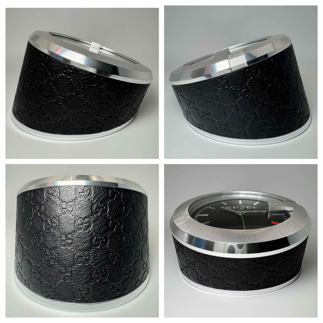 GUCCI グッチ シマ テーブルクロック YC210008 電池交換済み