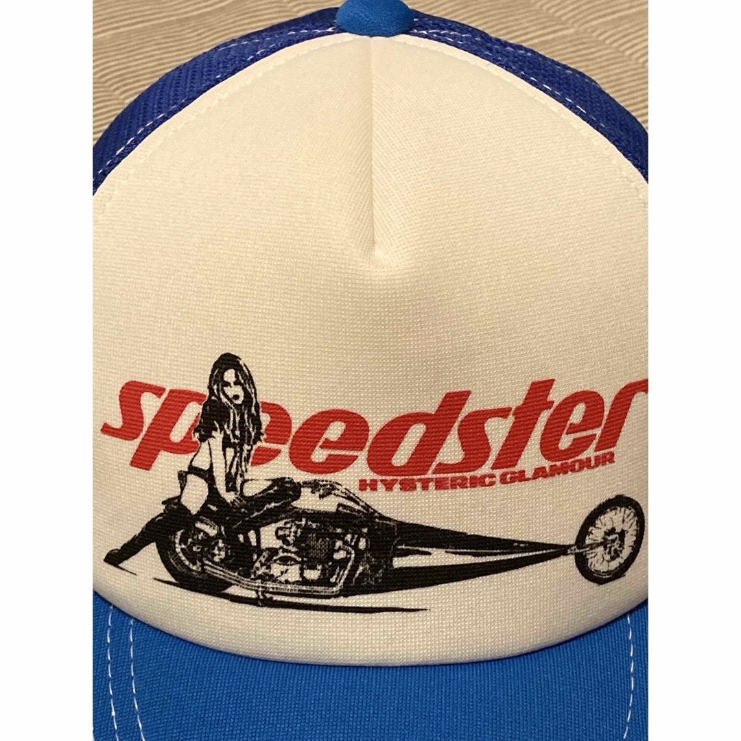 ヒステリックグラマー SPEEDSTER メッシュキャップ ブラック HYSTERIC