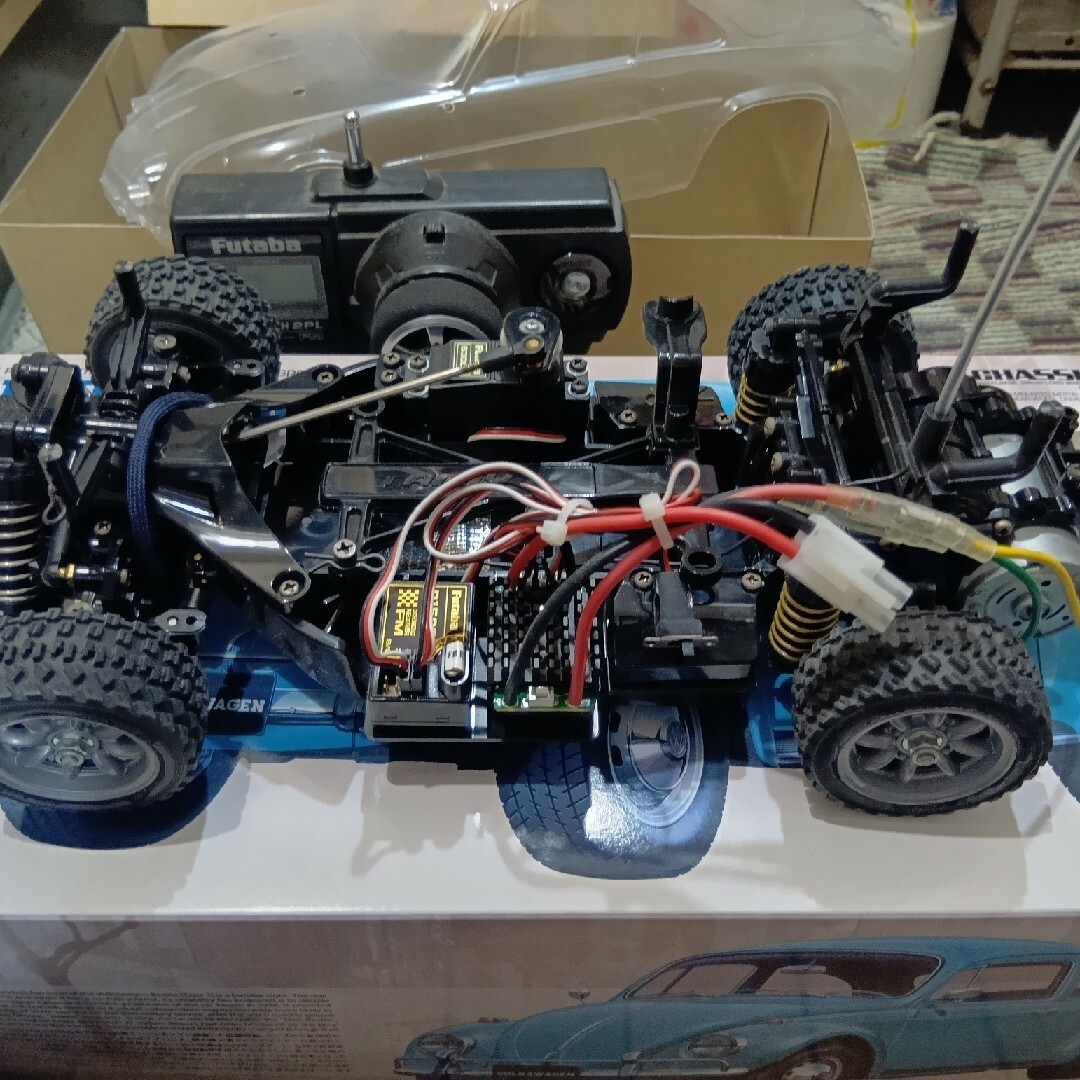 TAMIYA - 送料無料 タミヤ ワーゲンビートル アルピーヌボディ付きの