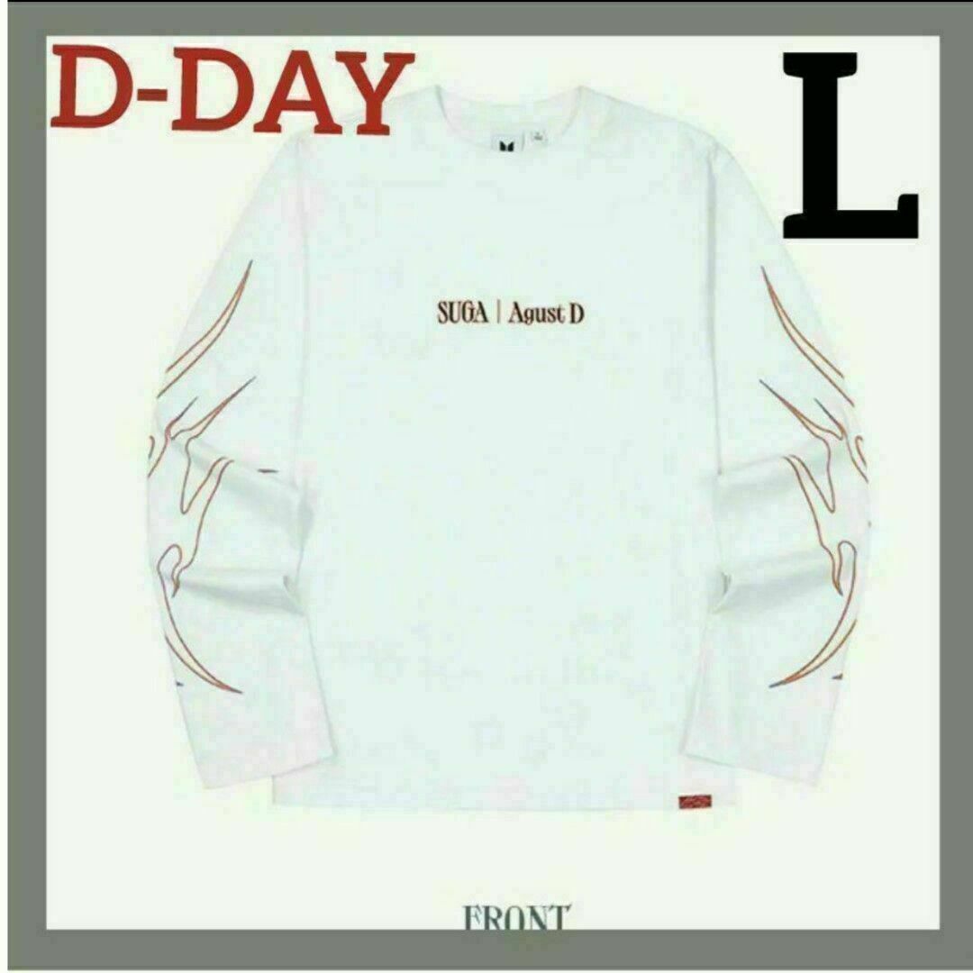 ユンギ Tシャツ L シュガ D-DAY 公式 agustd 即日 新品未着用