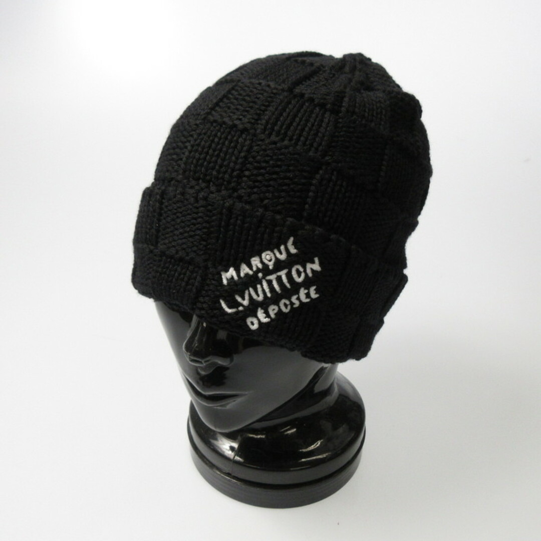 未使用】ルイヴィトン ビーニー ダミエ ヘリテージ スナッグ ニット帽