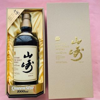 サントリー - 【未開栓】 サントリー 山崎 12年 1000mlLクイーンサイズ