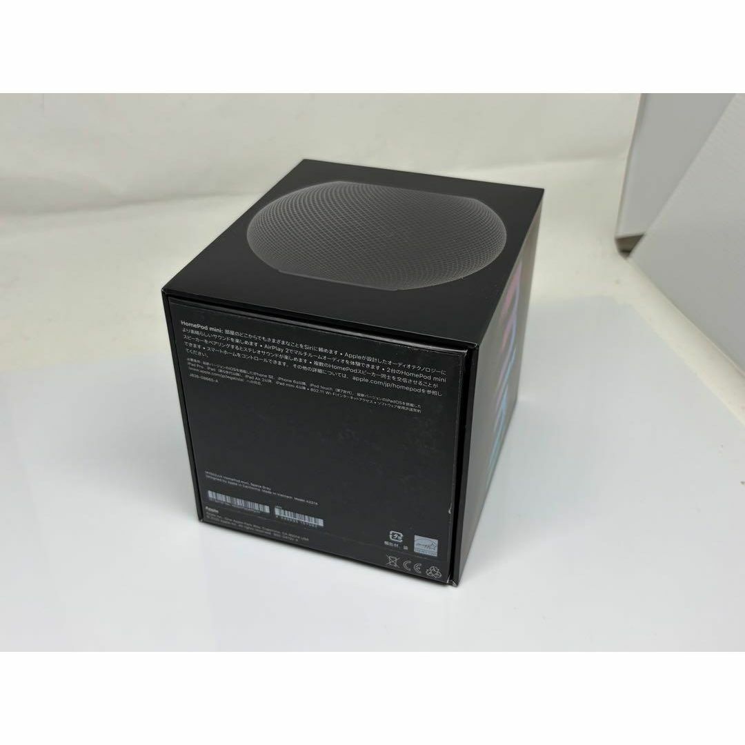 未使用品Apple HomePod mini スペースグレイ MY5G2J 未開封 19-10 未