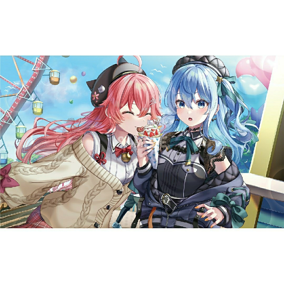 ホロライブ さくらみこ 星街すいせい スリーブ プレイマット セット