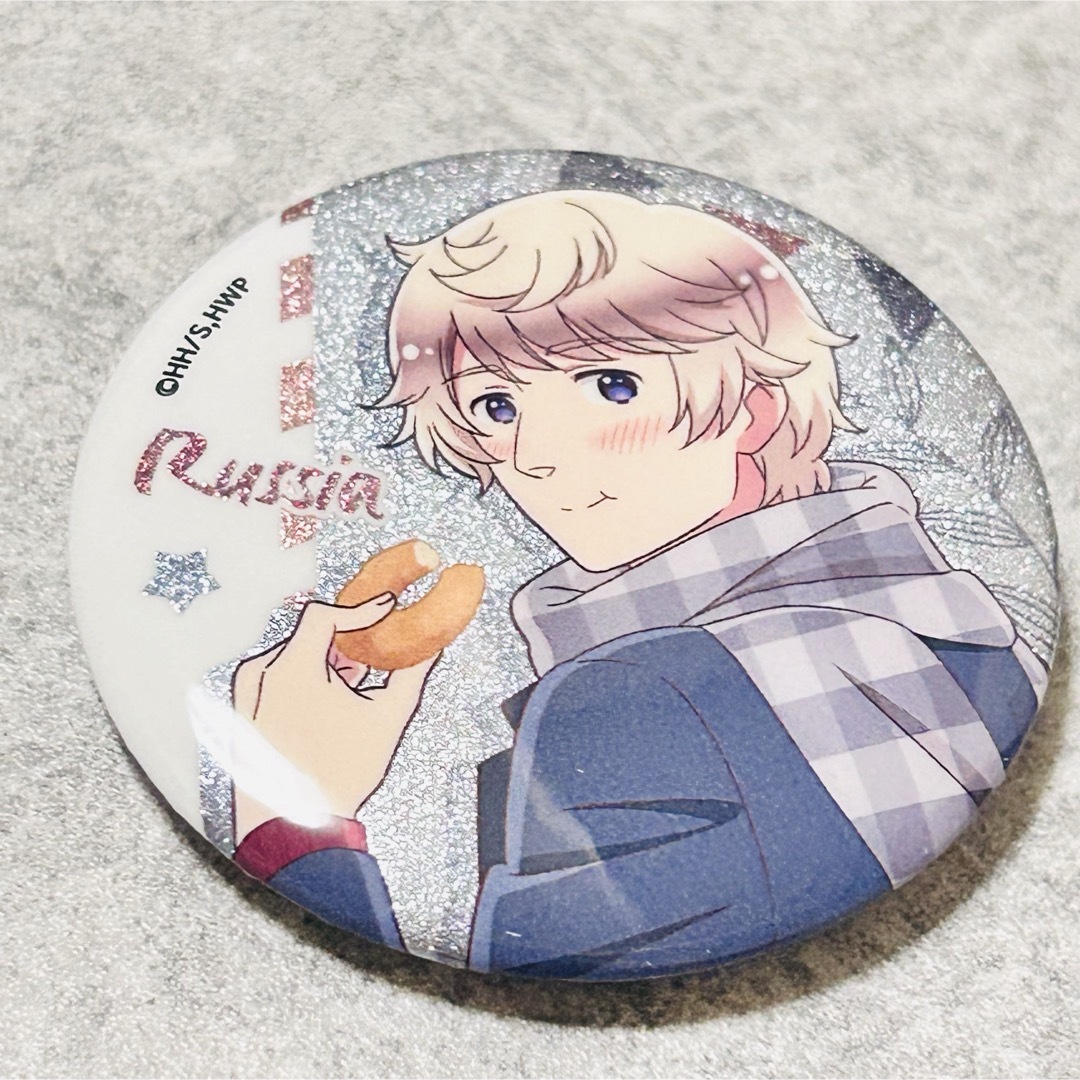 ヘタリア フランス チェンジング缶バッジ 大きくなったよ！ アニメガ