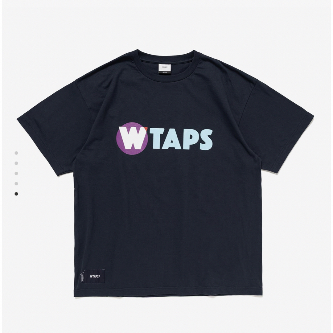 WTAPSダブルタップスTシャツTNNLサイズL新品ネイビーWTVUA