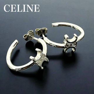 両耳用☆CELINE セリーヌ ピアス シルバー 限定品 CELINE（ピアス(両耳