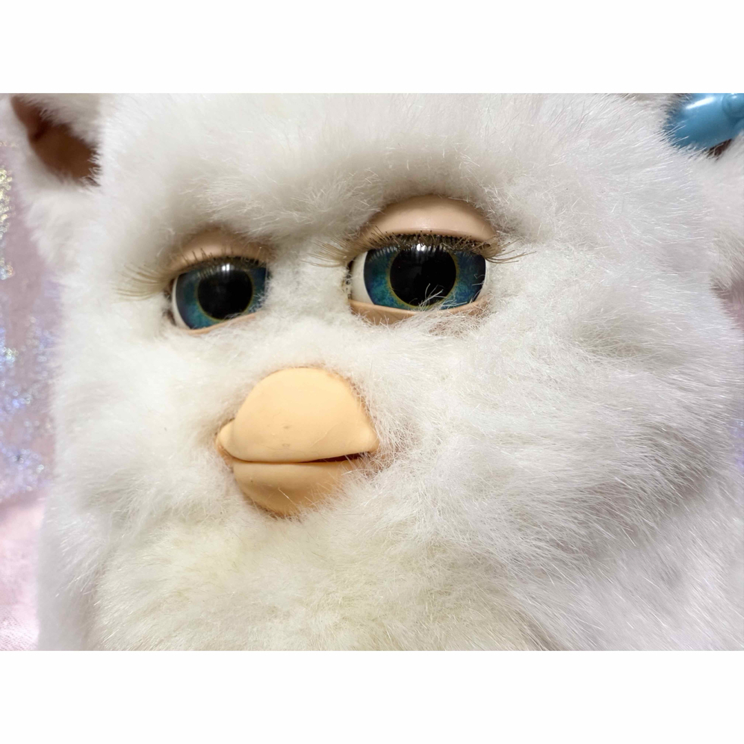 ファービー2 シュガースノー 白×青目① 英語版 動作確認済み 06