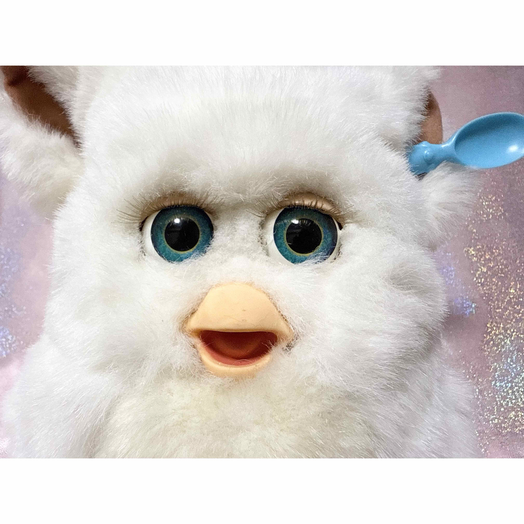 ファービー2 シュガースノー 白×青目① 英語版 動作確認済み 06