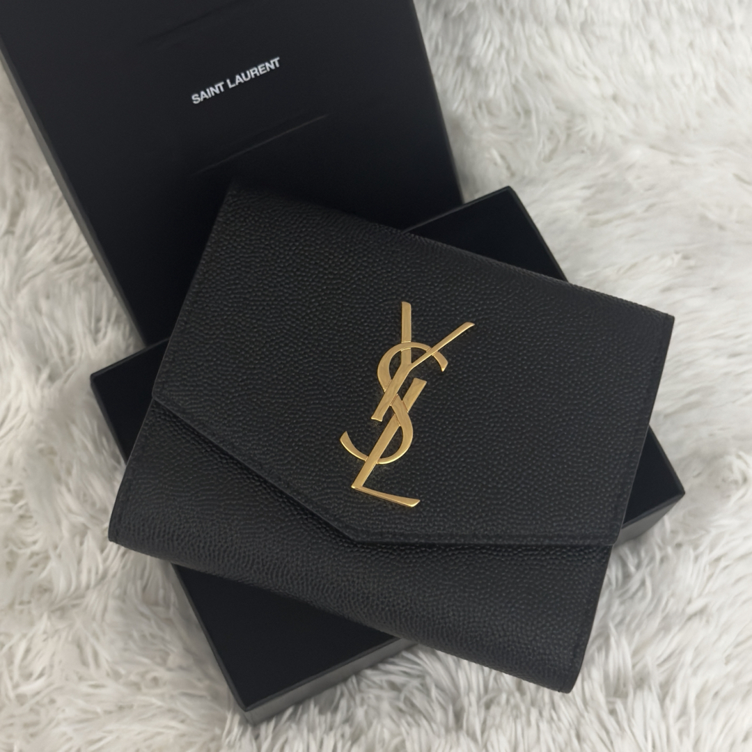 新品同様⭐️RFID内蔵 SAINT LAURENT サンローラン 財布 現行
