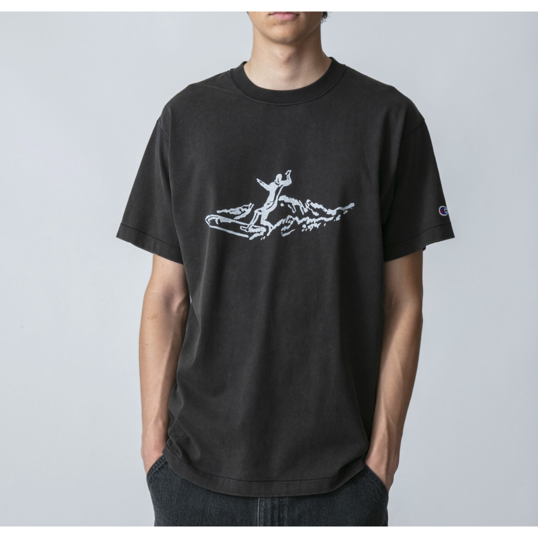 新品タグ付 Champion RHC ロンハーマン Tシャツ サーフドローイング