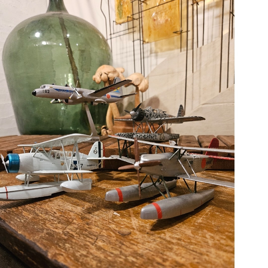飛行機 戦闘機 模型 プラモデル 航空自衛隊 水上 ドイツ 日本軍 昭和
