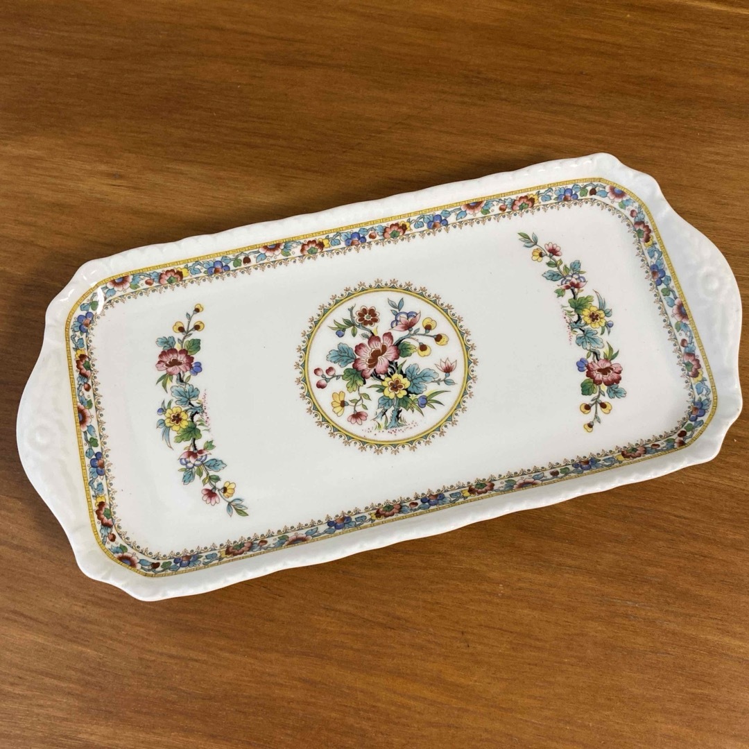 コールポート ミングローズ ミニチュア ティーセット ティーフォーツー