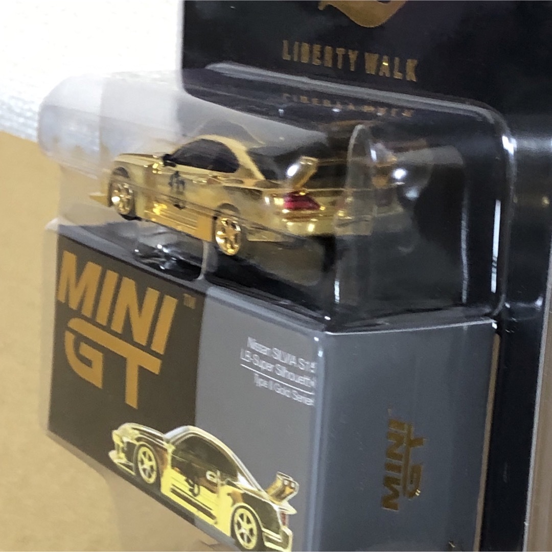 ミニGT MINI GT LBWK 原宿限定 S15 シルビア ゴールド MINI GT Liberty
