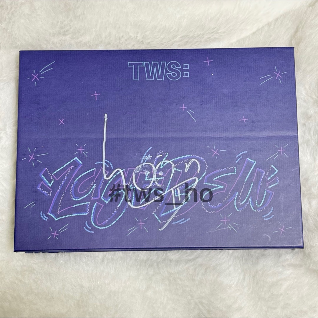 TWS ジフン mwave 直筆サイン入りアルバム