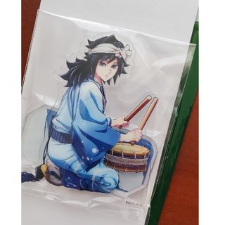鬼滅の刃 阿波踊り 冨岡義勇 アクリルスタンド＆缶バッジ&コースター