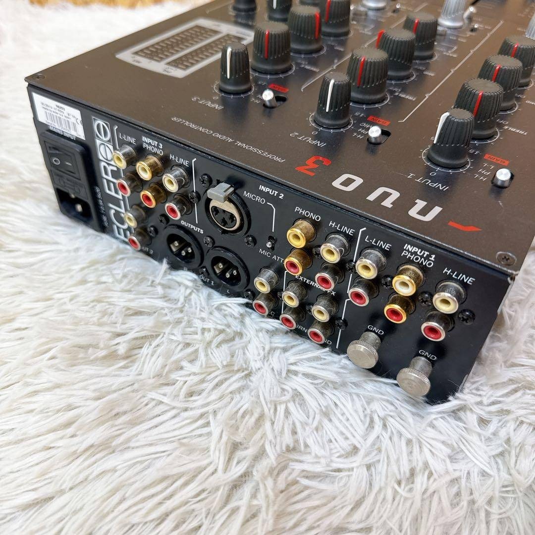 ECLER NUO 3 高音質 DJミキサー プリアンプ エクラー ヌオ ECLER NUO 3