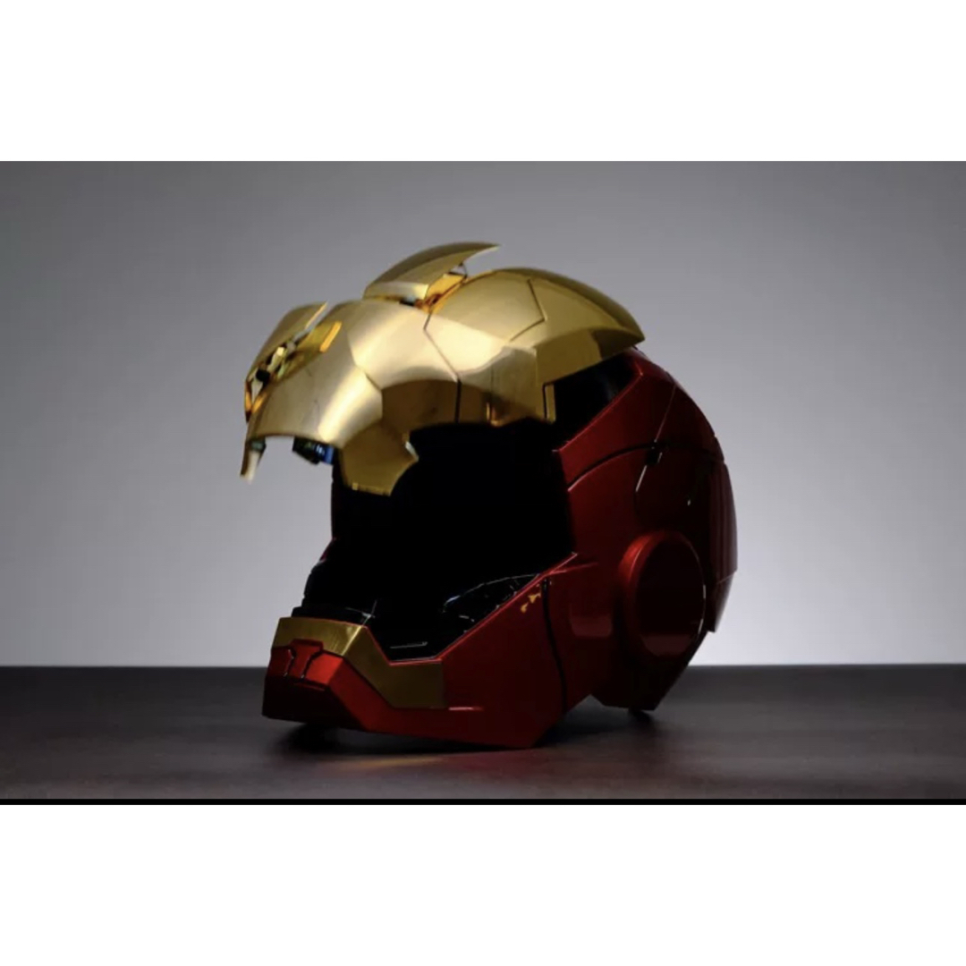 AUTOKING 1/1 アイアンマン マーク5 MK5 ヘルメット マスク 金