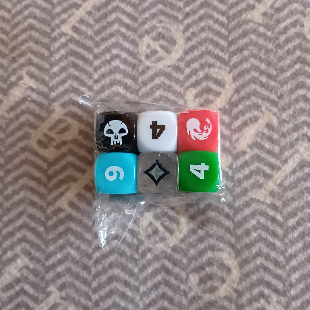 マジック大戦祭 エキスパンションシンボルダイス6個セット FF MTG mtg
