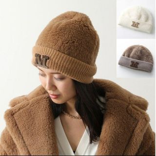 マックスマーラ ニット帽 ロゴニット Max Mara（ニット帽/ビーニー）の