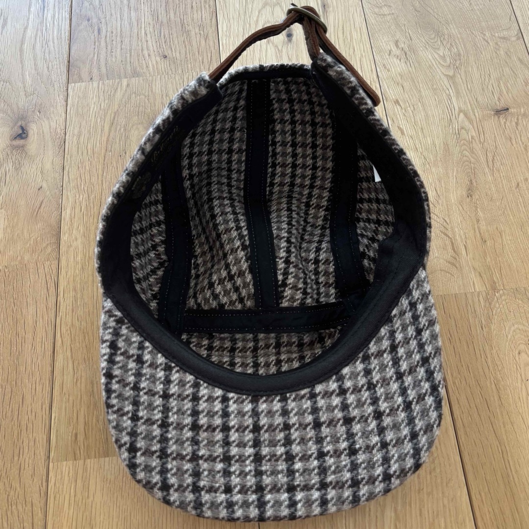 希少】Supreme Houndstooth Wool Camp Cap タン