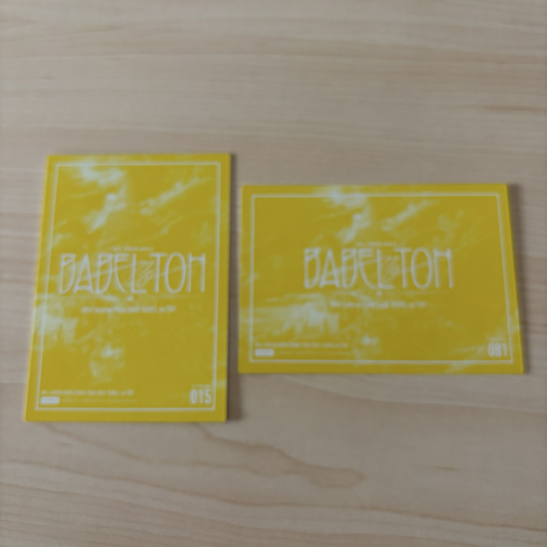 UNIVERSAL ENTERTAINMENT - Mrs. GREEN APPLE バベルの塔フォトカード