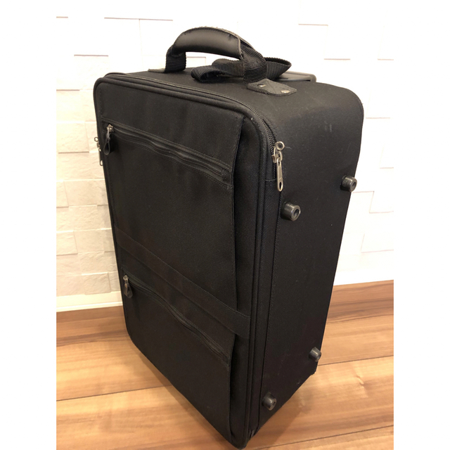 MUJI (無印良品) - 無印良品 ソフトキャリーケース 黒【中古】の通販