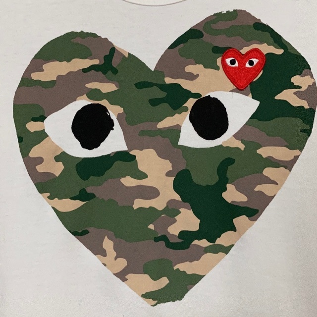 COMME des GARCONS - プレイ コム デ ギャルソン 迷彩 カモフラ T