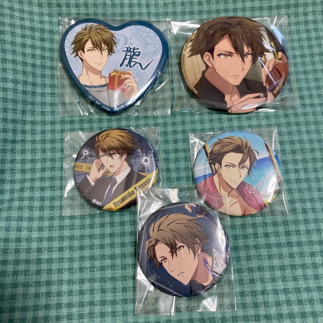 アイナナ 十龍之介 缶バッジ 3周年 TRIGGER