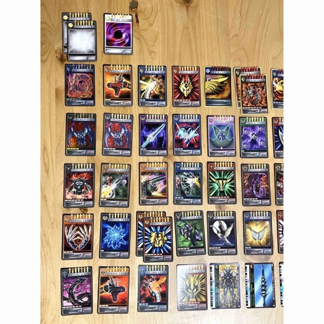 傷なし】当時物 カードダス 仮面ライダー龍騎 アドベントカード TV版