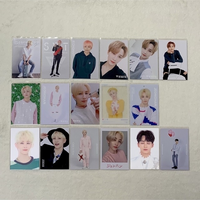 ジョンハン サイン入り チェキ SEVENTEEN ジョンハン チェキ サイン