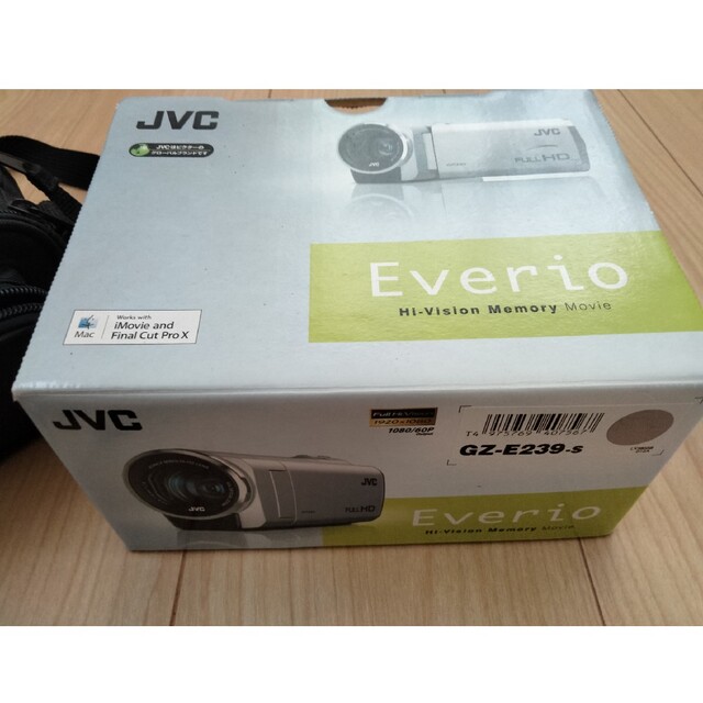○JVC ハイビジョンメモリームービー 携帯ケース付き Victor - JVC