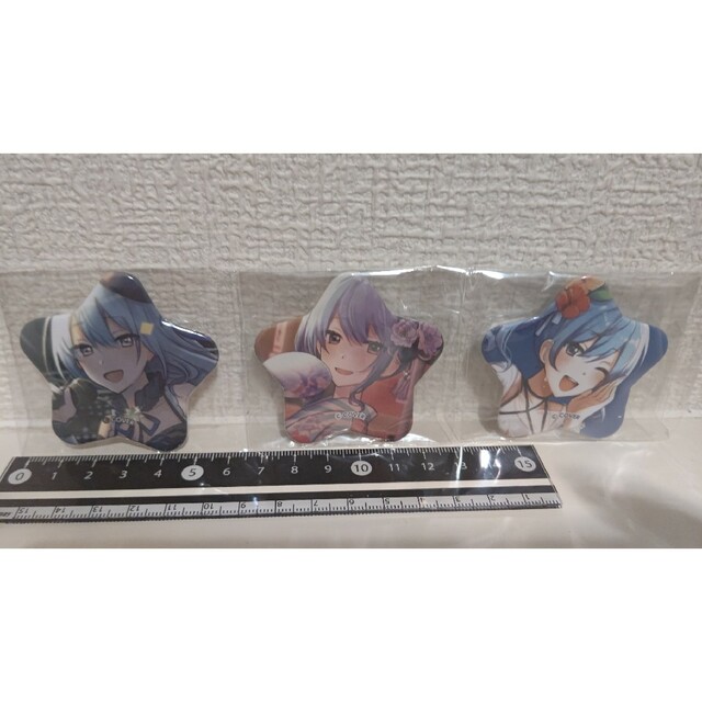 星街すいせい 三周年記念グッズ 星型缶バッジの通販 by 潜む陰キャ's