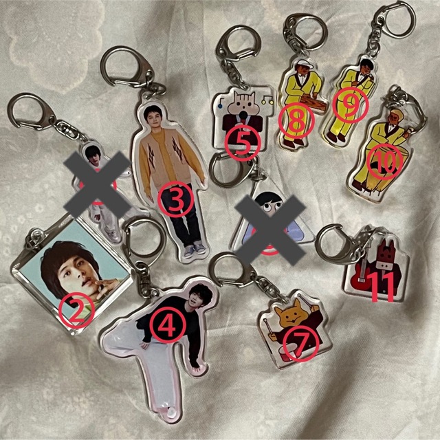 北村匠海 アクリルキーホルダー