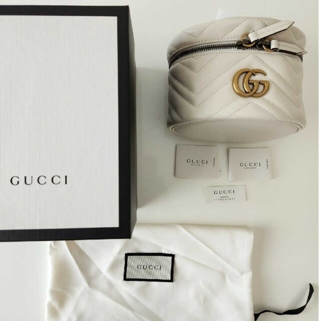GUCCI - 新品 未使用【GUCCI】GGマーモント バニティ ポーチの通販 by