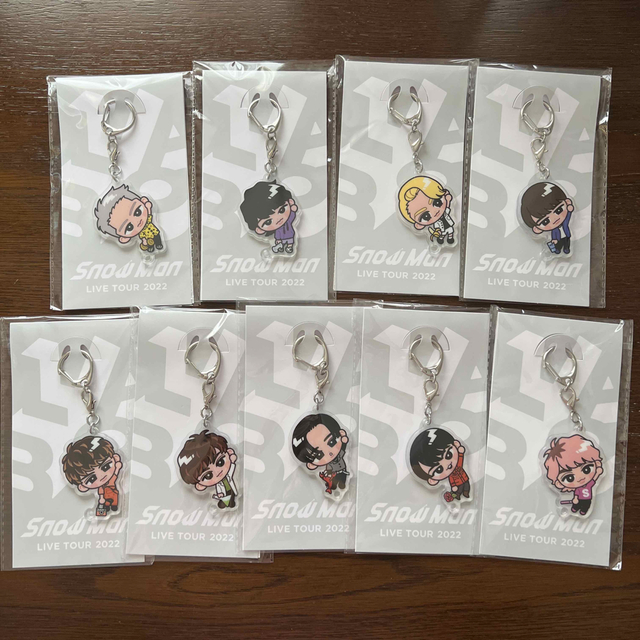 Snow Man すのチル アクリルキーホルダー