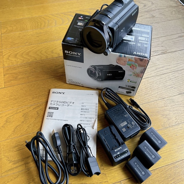 SONY ビデオカメラ HDR-CX630V