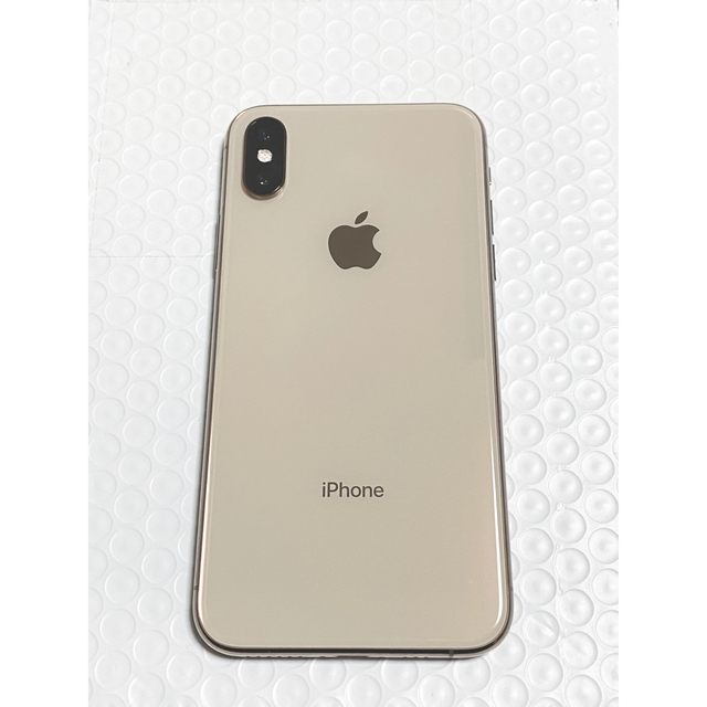 美品】iPhone xs 256GB ゴールド