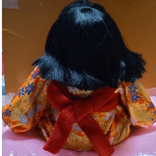 市松人形 幼人形 お座り人形 ペア 2体 昭和初期 25cm - メルカリ