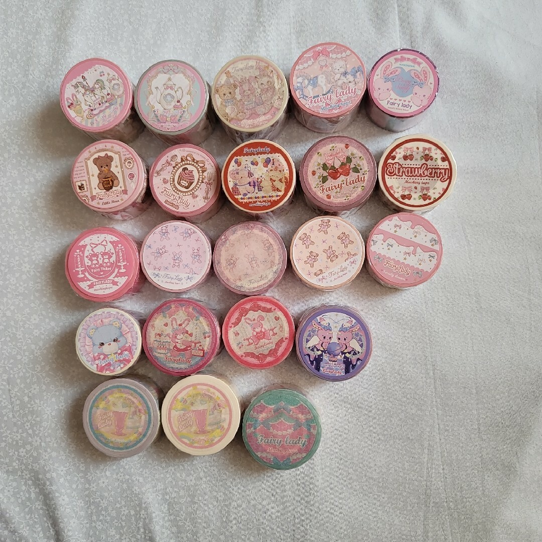 Fairylady マスキングテープ まとめ売り 23点