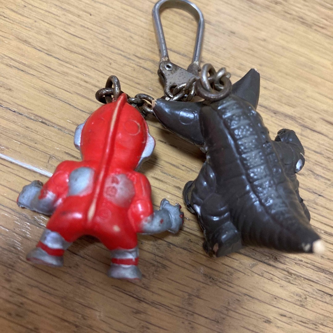 ウルトラマン パチ 怪獣 ソフビ キーホルダー 希少 当時物 無版権
