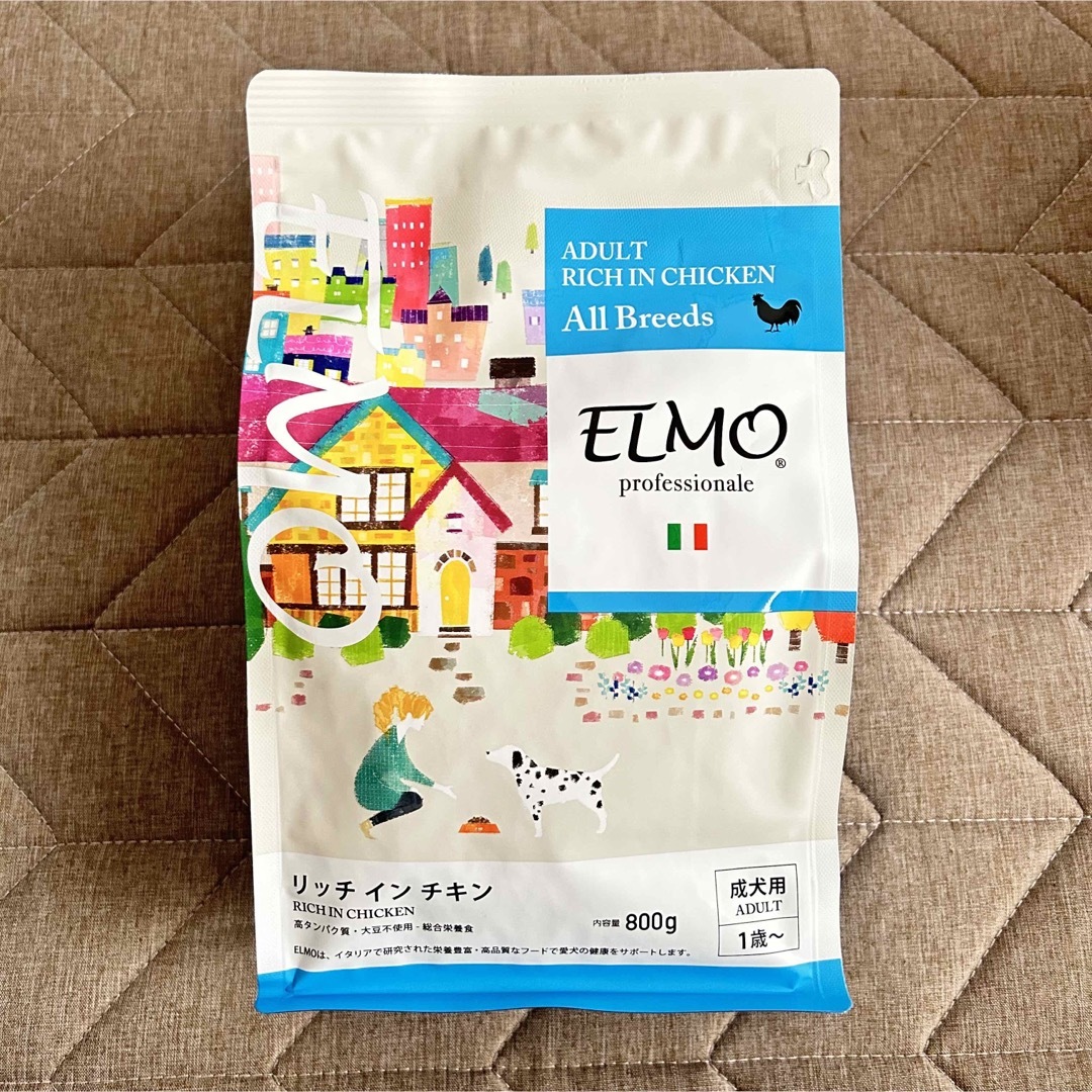 エルモ ドッグフード リッチインチキン成犬用3キロ×3袋 【公式通販】 ELMO