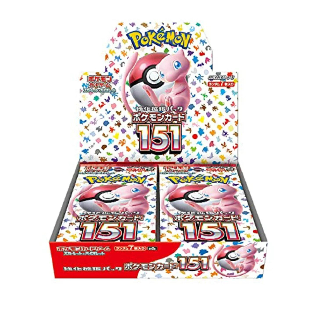 ポケモンカード151 未開封ボックス シュリンク付き1BOX