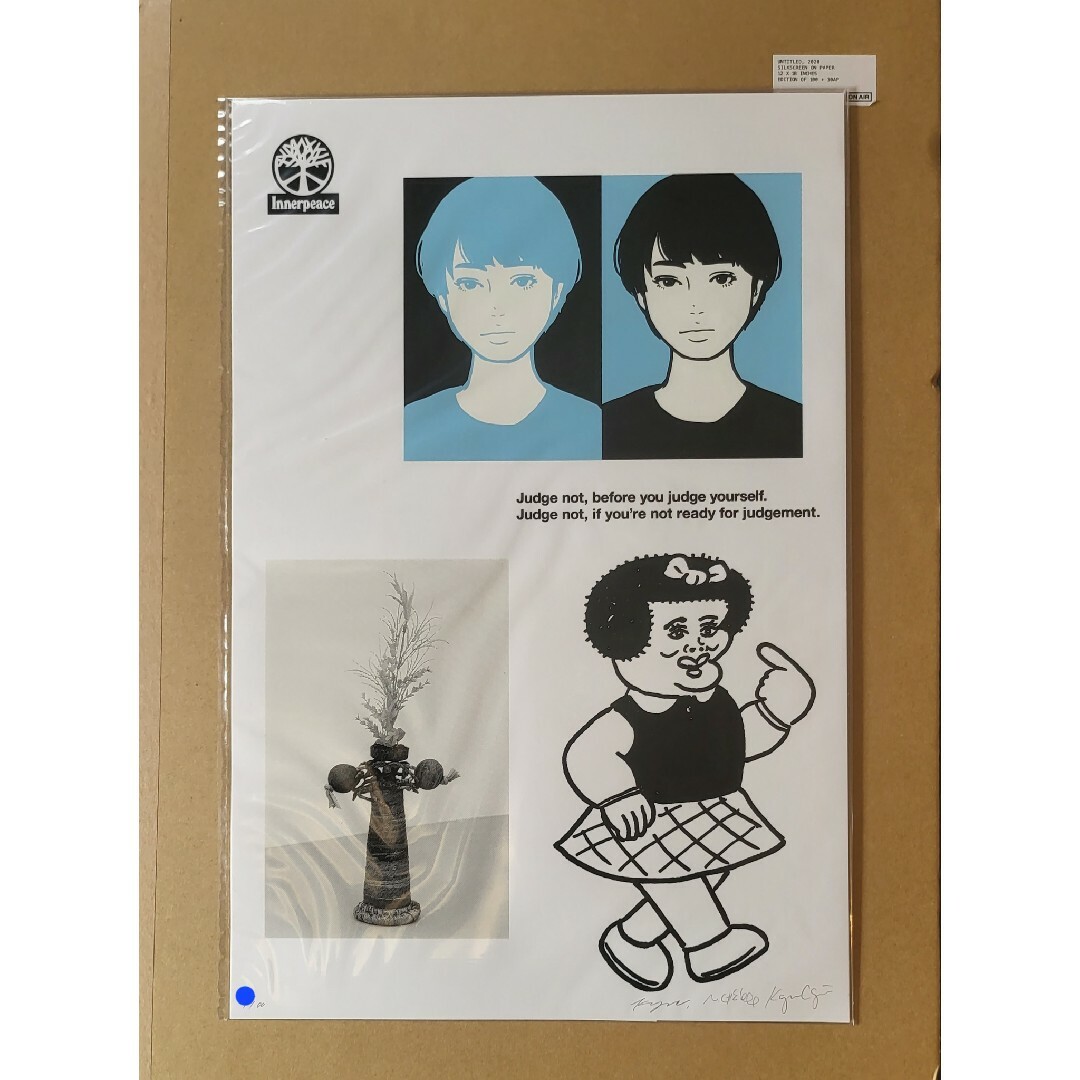 KYNE・緒方数馬・NONCHELEEE 『Untitled』 版画 S115203928