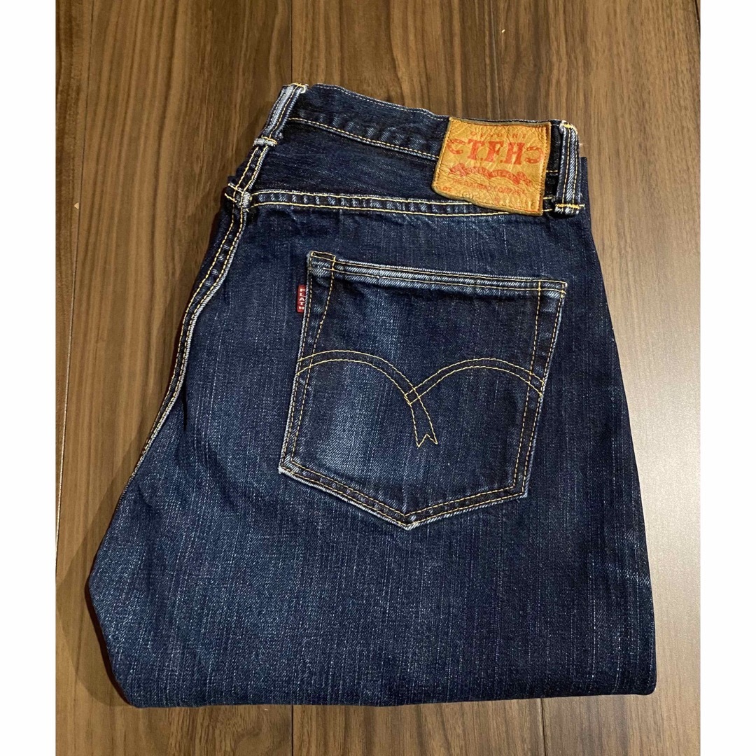 RJB フラットヘッド赤ステッチジーンズ