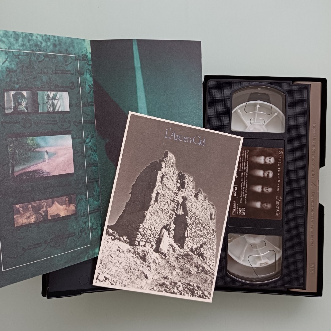 激レア】L'Arc-en-Ciel VHS Siesta 限定ポストカード付き