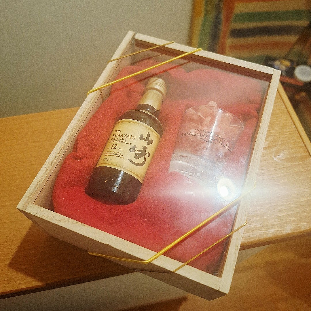 山崎12年 ミニボトル 50ml 山崎 ショット グラス 限定品 新品 未使用
