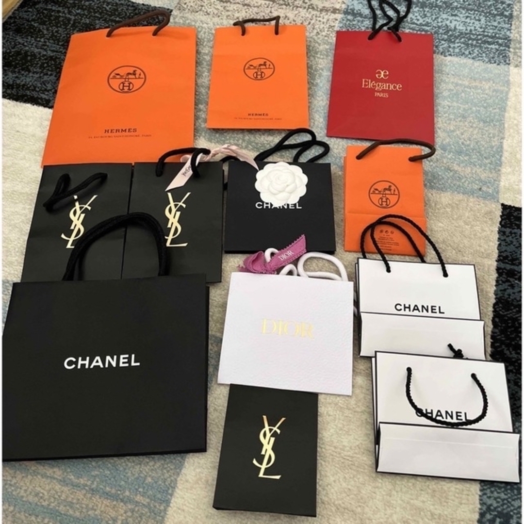 HERMES エルメス 高級ブランド ショップ袋 ショッパー 紙袋 セット