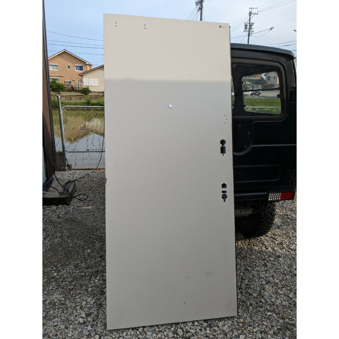 スチール扉 DIY 小屋 倉庫などに 引取限定 愛知西部 トビラ ドア